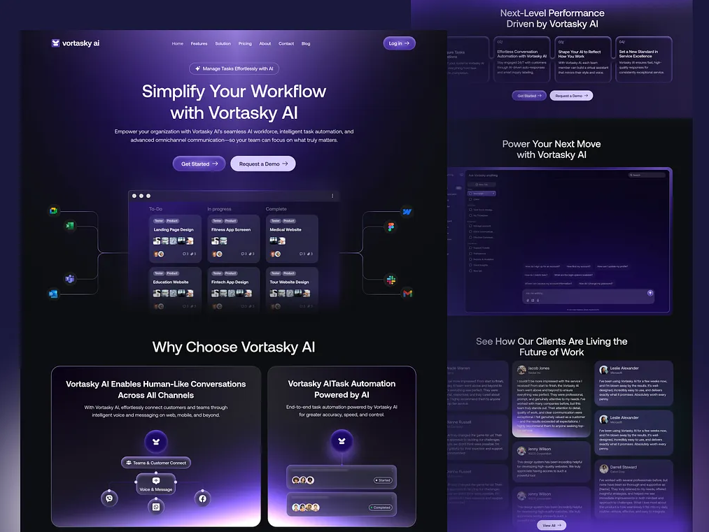 SaaS & Landing Pages